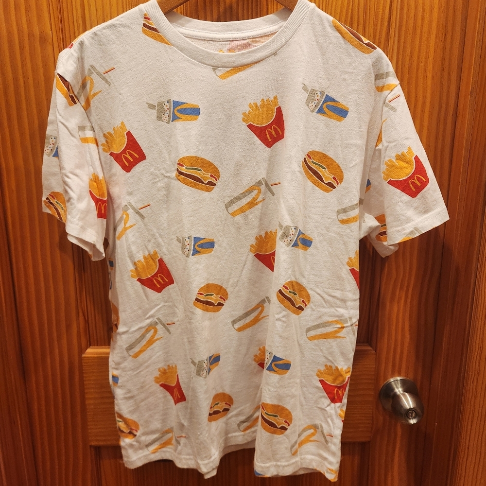 McDonald's FastFood BoxLunch exclusive White TShirt Unisex XL